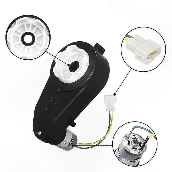 2 stk. børnebil 12V 550 elmotor 40000RPM