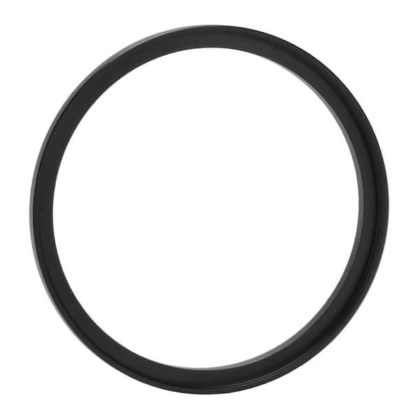 72mm-77mm Kamera Linsefilter Svart Metall Adapterring Black