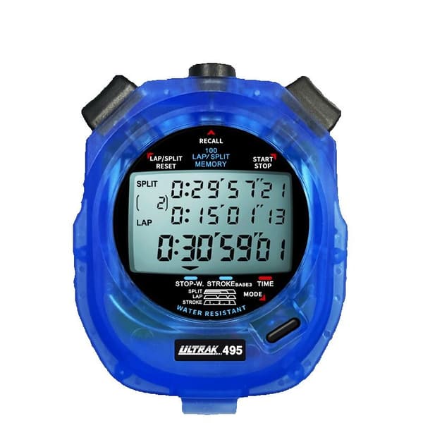 Ultrak 495-100 Dual Delt Hukommelse Stopur - Gul WG Blue