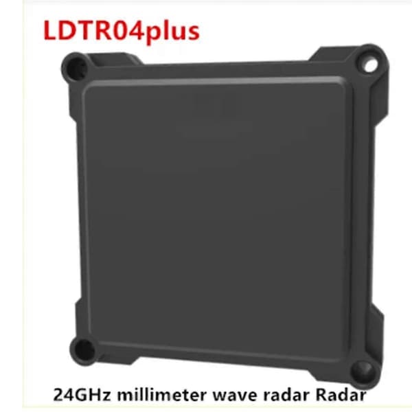 Ldtr04plus Hastighetsradar Trafikhastighetsindikator 24ghz Millimetervågsradarmodul Radar Bajonett Black