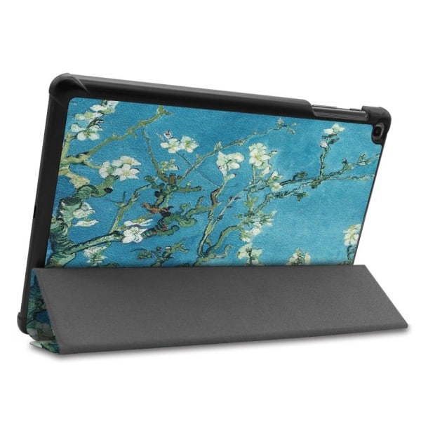 Slim Fit Skal för Samsung Galaxy Tab A 10.1 2019 - Träd med Blommor