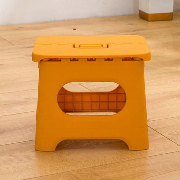 Large Step Stool Foldable Folding Multifunctional Heavy Duty Home Kitchen Kids G,CJY Yellow Yellow L