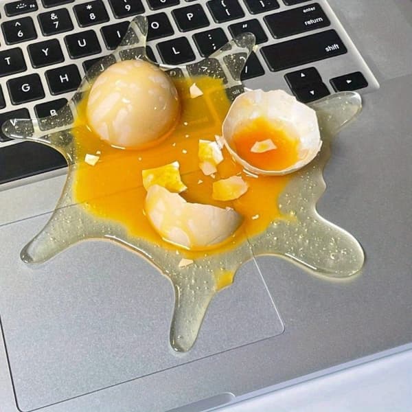 Falsk Egg Telefonholder, Kreativ ABS Plast Vits Gave A