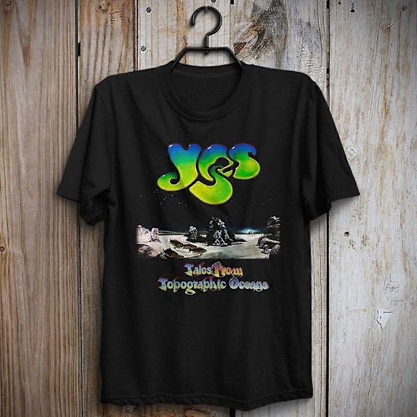 Yes - Tales From Topographic Oceans t-shirt Jon Anderson, Steve Howe, Chris Squire Storlek TTP342 S