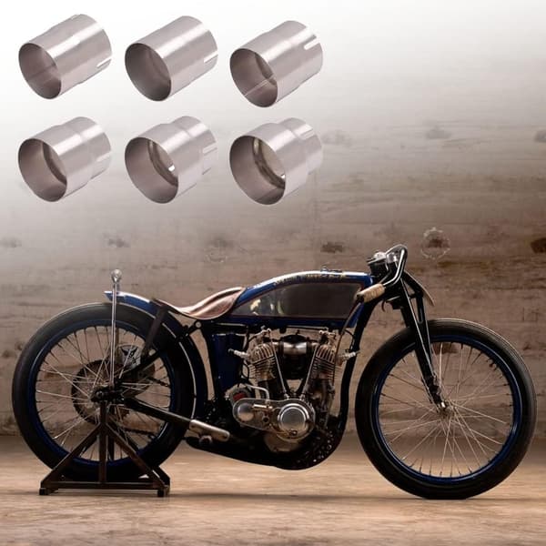 Eksosrøradapter, 51 mm til 54 mm motorsykkeleksosreduksjon