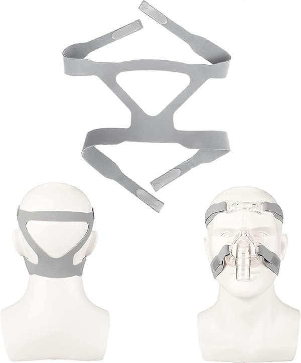 Universal hodeplagg helmaske erstatningsdel CPAP ventilator hodebånd (uten maske)