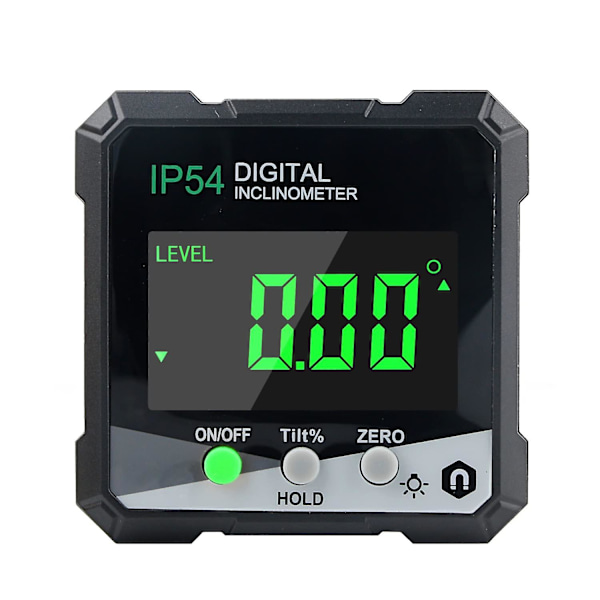 Digital vinkelmåler, vinkelmåler/gradmåler med LCD