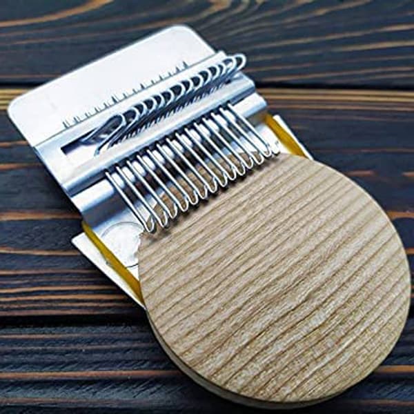Liten vävstol - Speedweve-typ vävverktyg, mini DIY stoppningsverktyg, trä