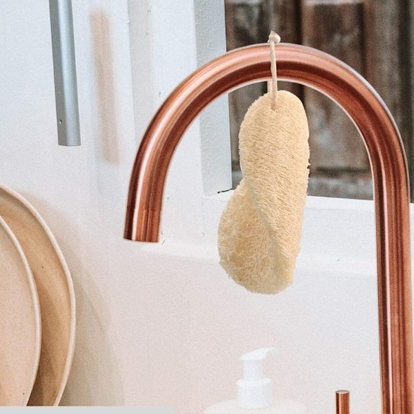 Luonnollinen tiskiharja 8 kpl, kompostoitava keittiöharja, hankaustyyny, kasvipohjainen tiskiharja, biohajoava