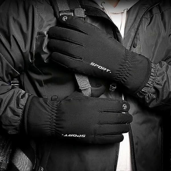 3m Thinsulate Vanntette Xl Vintersykkelhansker black XL