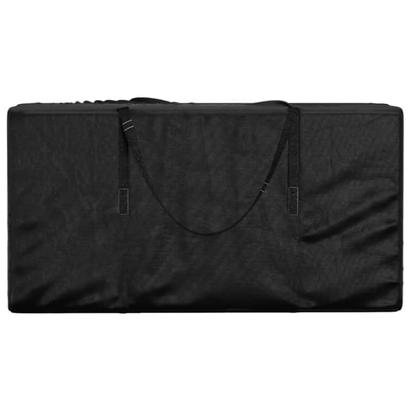 vidaXL Hyndepose sort 150x75x75 cm polyethylen