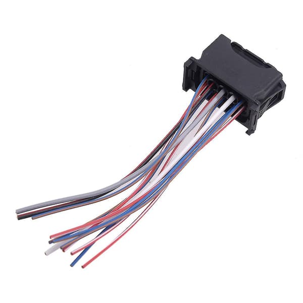61132359991 12-benet forlygte stik ledningsnet til - F01 F02 E63 E64 E90 Black