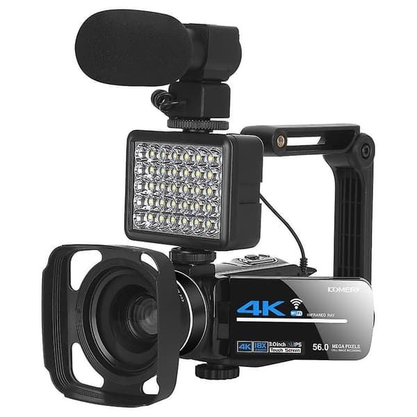 KOMERY AF2 4K digitalt videokamera med stabilisatorsæt Not Specified