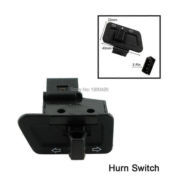 GY6 50cc 125cc 150cc Moped Scooter Headlight Horn Dimmer Start Single Switch Button 5 Pieces/SetCJY