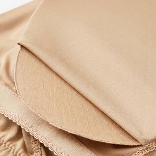 Formende truser for kvinner med rumpeforsterkning, høy midje, hoftepolstring, rumpeforsterkning, magekontroll BEIGE BEIGE S