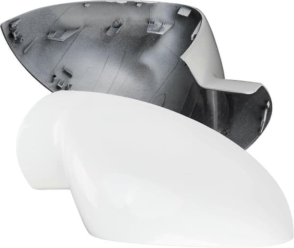 Bilspeildeksler, 1 par bildørspeildeksel bakspeildeksel sidespeildeksler kompatible med 2008-2017 Vauxhall/Opel Insignia A Hatchback White