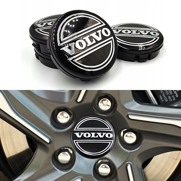 4 kpl - Volvon keskiökupit / Pyörännavan suojukset - Bee 70 70 64mm Older