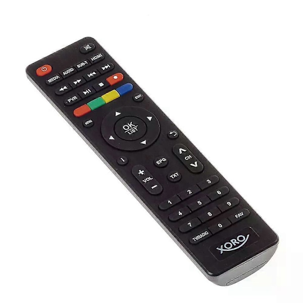 Ny Original Fjernbetjening Til Xoro Digital SAT HDReceiver HRT 8730 HRT 8772 HRK 7672