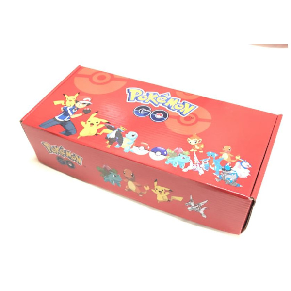8 stk. Poké Ball + 8 stk. Figurer + 8 stk. Base - Den perfekte fødselsdagsgave - Tilfældig