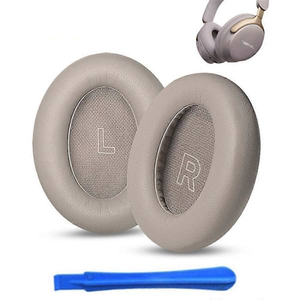 For Bose QuietComfort Ultra Replacement Ear Pads with Installation Tool -CJY Multicolor Multicolor Grey