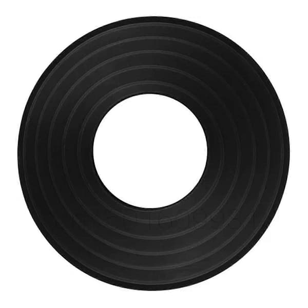 Til DSLR-kamera modlysblænde Anti-glas silikone modlysblænde Multifunktionel praktisk Mattebox, 70-90 mm Black