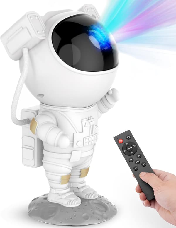 Astronaut Nattlys / Galakse Lampe - Stjernehimmel Projektor - Plugg- Plug in model