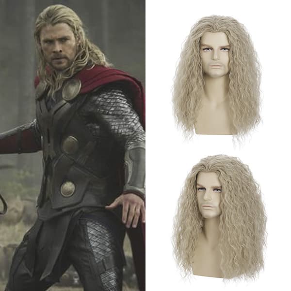 Anime-pala Thor Cosplay Anime-peruukki