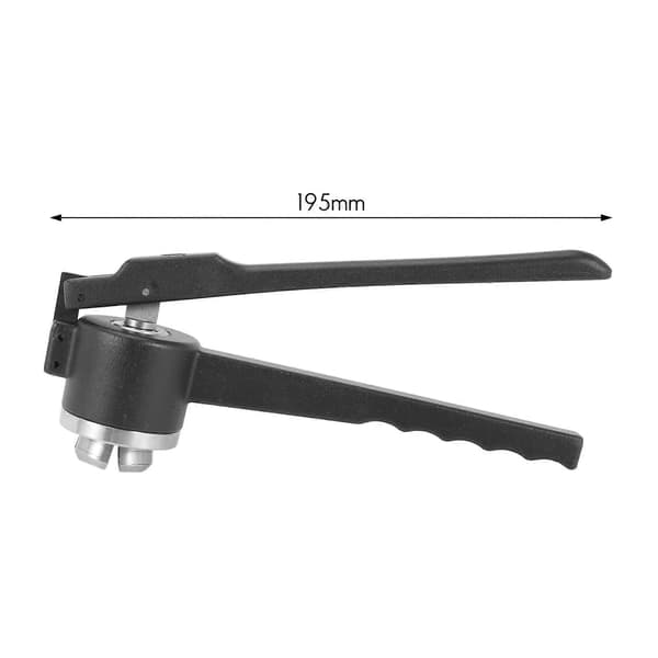 Hætteglas Crimper 20mm Manuel Hætteglas Håndcrimper til brug med 20 mm Crimpforseglinger, Crimper Capper Hætteglas black