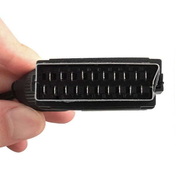 SCART–HDMI-muunninkaapeli SCART HDMI VANHA DVD HD-TV-videoadapterijohtoon 1 m
