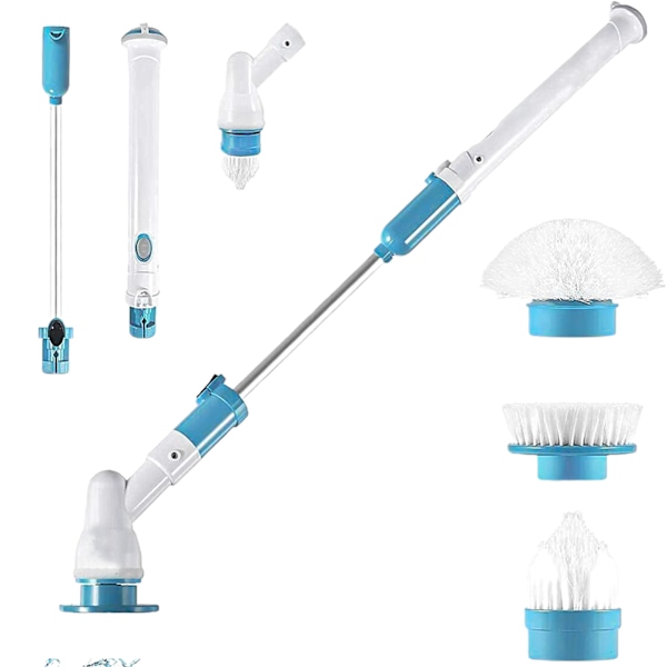 Electric cleaning brush Cordless multifunctional telescopic floor cleaning brush