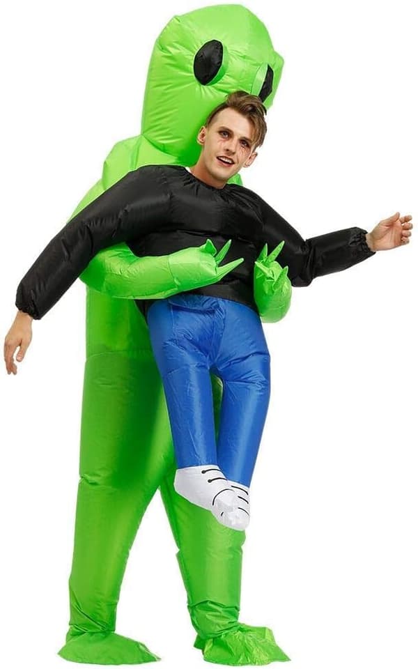 Uppblåsbar Alien Kostym för Vuxna