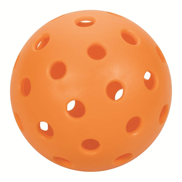 12 pak, luft golfbolde 40 huller 74mm, høj elasticitet pickleball (orange) orange