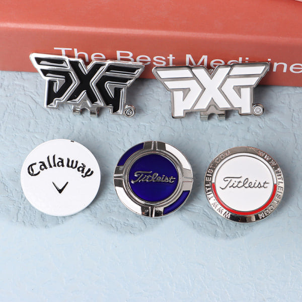 Golf Marker Magnet Golf Tilbehør Kasket Badge Marker Clip Tilbehør One Size A A one size