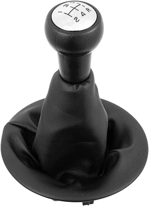 Gearknop Manchet til Citroën Berlingo Multispace 2008-2018, 5-trins støvbeskyttelse sort læderrammesæt reservedel A