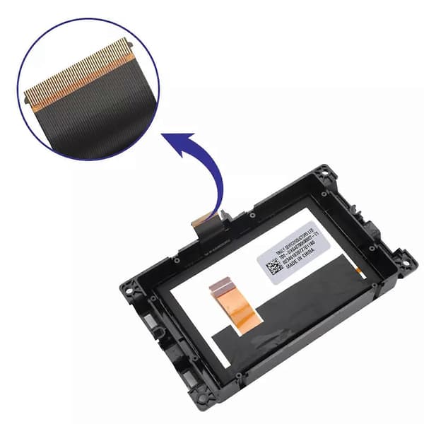 7\" Pekskärm LCD-skärm för 2017-2020 Jeep Compass Uconnect Radio - Högkvalitativ Ersättning | Fixar Delaminering & Responsivitetsproblem
