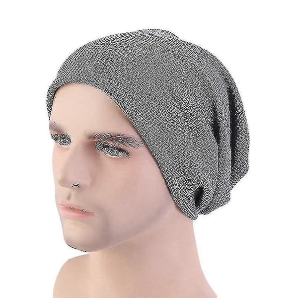 Unisex Vinter Bomull Ledig Slouchy Oversize Mössa Hatt För Män Kvinnor