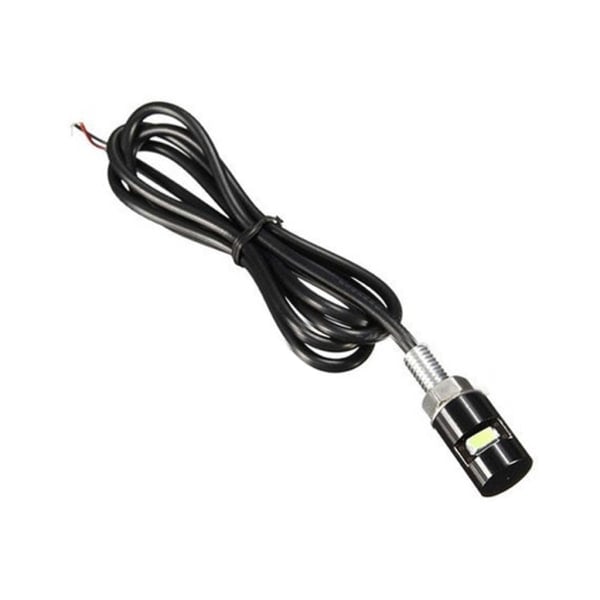 12V LED registreringsskyltsbelysning för motorcykel, LED bakljus, universal 12V 5630 vita lampor, blinkers null - 2