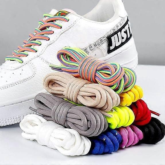 Sneaker snørebånd, runde træningssko snørebånd