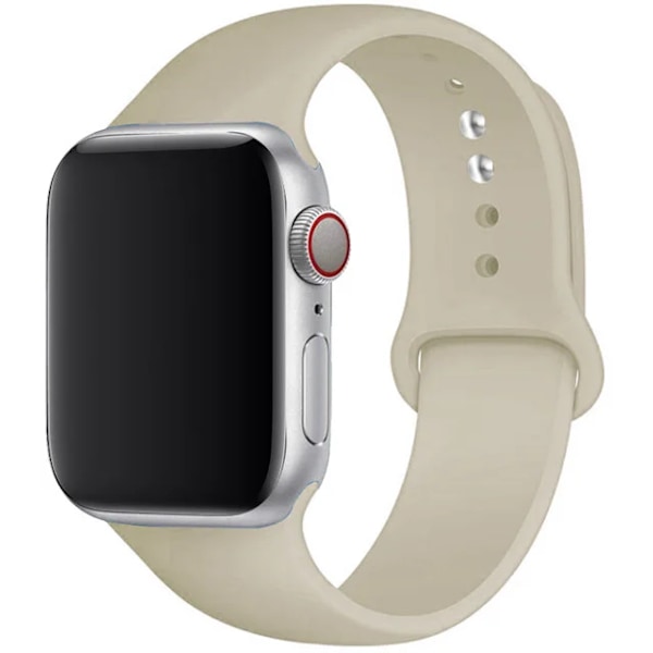 Silikon Armbånd til Apple Watch 45mm 44mm 42mm 49mm 41mm 40mm 38mm correa armbånd iwatch Serie 8 7 9 SE 4 3 5 Ultra 6 Antik Antik Antique 38  40 41 mm S-M