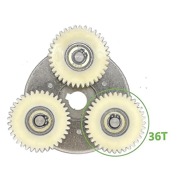 36-växlad Elektrisk Cykel Motor Reparationssats Nylon Planetväxel Passar Bafang 500w Motorväxel