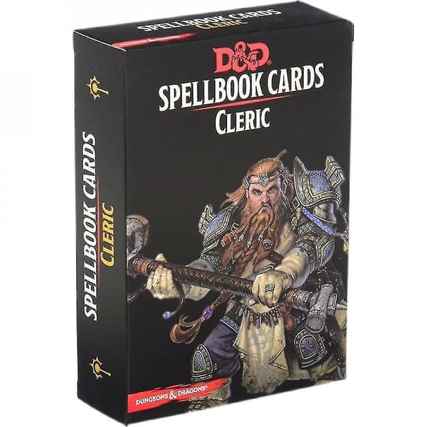 Brettspill Prest Dungeons & Dragons Spellbook-kort: Prest Brettspill