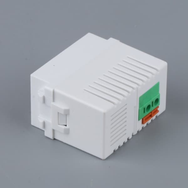 USB Strømforsyningsmodul 220V 5V Transformator Bryter Adapter Hvit