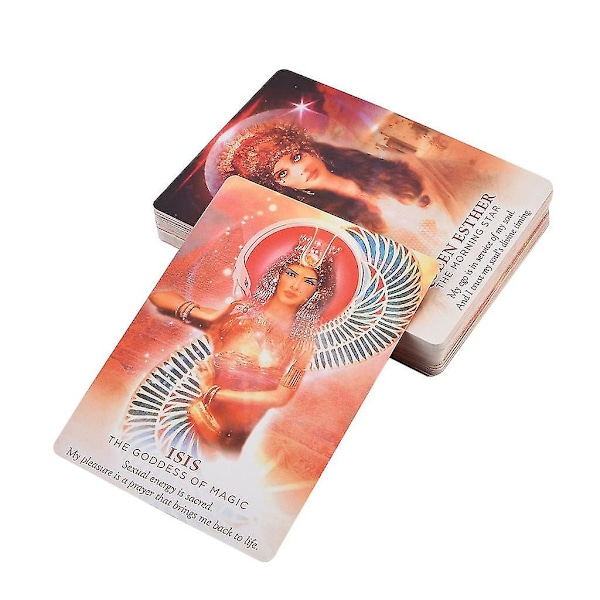 The Divine Feminine Tarotkort Engelsk Kortspil Familie Ferie Festspil