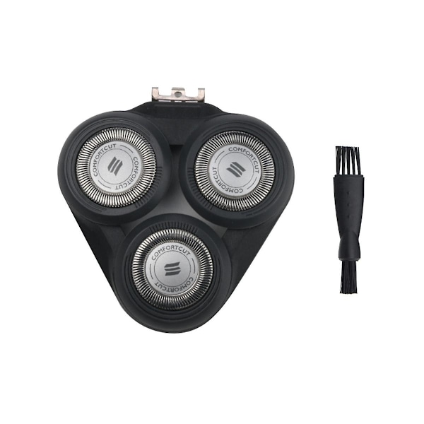 Kompatibel med Philips S5000 S5370 S5571 S5420 S5140 S5078 S5077 S5050 S5082 Elektrisk barbermaskine udskiftningshoved - Sort