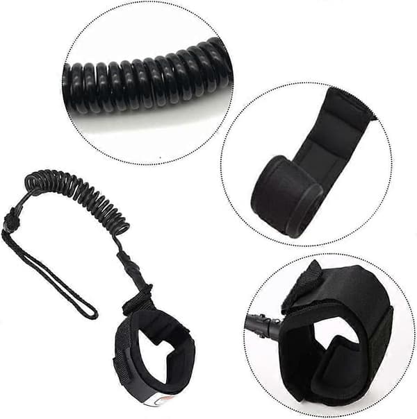 Surfbræt Leash Fodrem Kajak Paddle Leash Stand Up Paddle Board Surfbræt Leash Til Surfbræt Paddleboard 5Mm(1Stk)