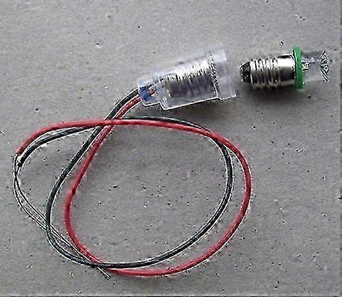 10-pakning E10 LED-pæreholder med ledninger for kretsbelysning