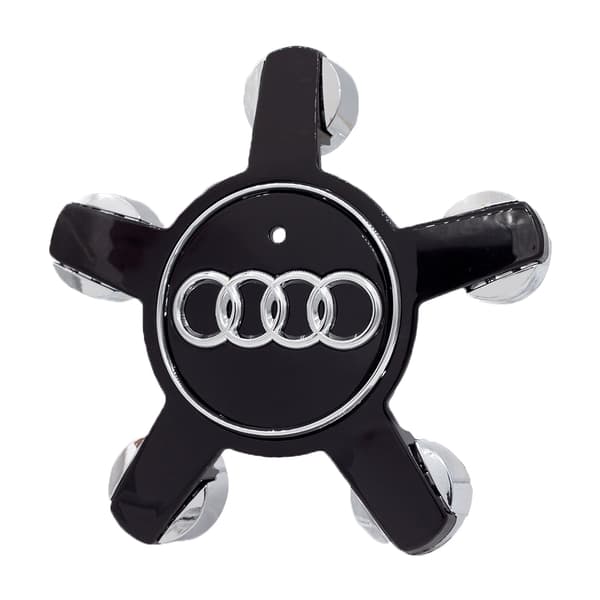 Audi Center Caps / Wheel Hub Car Emblem - 4-pack 58 Silver 60 mm
