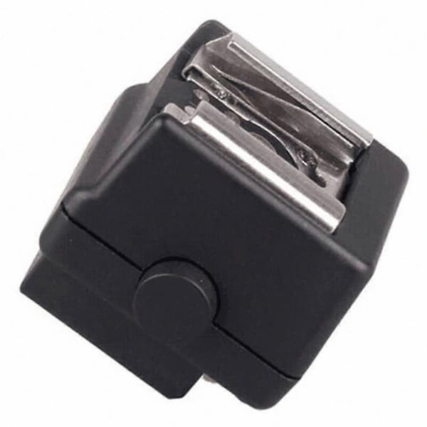 Blitsskoadapter for DSLR-kameraer - Kompatibel med Alpha-serien A100 A200 A230 A290 A300 A330 A350 A450 A550 A850 - Blitstilbehør Black
