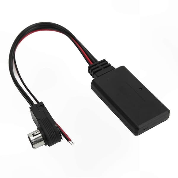 Bluetooth 5.0 AUX-modul til bilstereoanlæg, trådløs ABS varmebestandig adapter med anti-ældningskabel