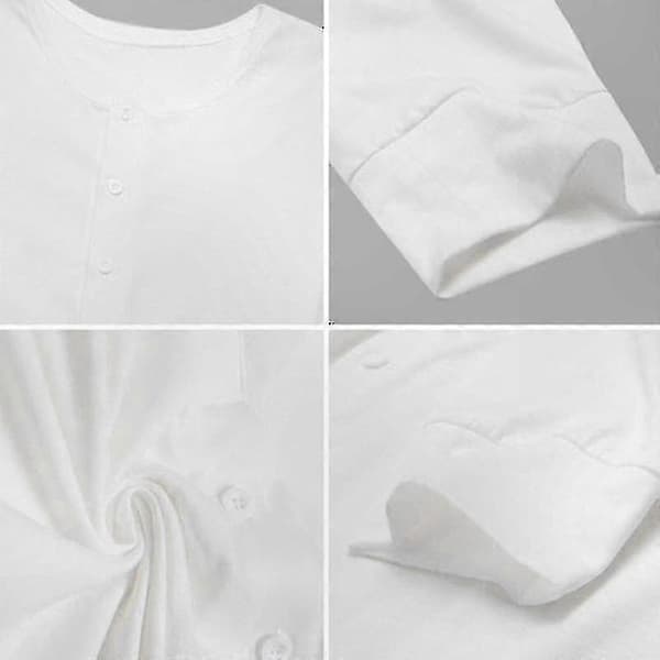 Vintervarme Herre Termisk Pyjamas Onesie for Komfort Black S